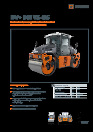 Tandem vibracijski valjci Hamm DV+ 90i VS-OS