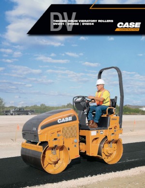 Tandem vibracijski valjci Case DV202