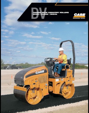 Tandem vibracijski valjci Case DV202