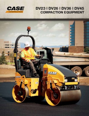 Tandem vibracijski valjci Case DV45