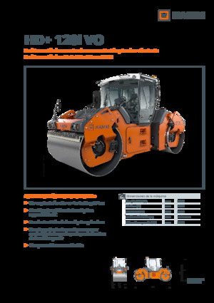 Tandem vibracijski valjci Hamm HD+ 120i VO