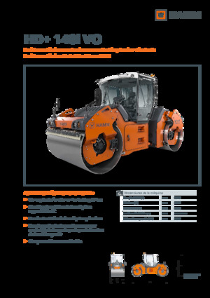 Tandem vibracijski valjci Hamm HD+ 140i VO