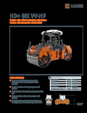 Tandem vibracijski valjci Hamm HD+ 80i VV-HF