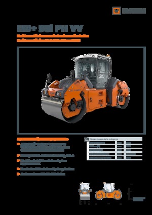 Tandem vibracijski valjci Hamm HD+ 90i PH VV