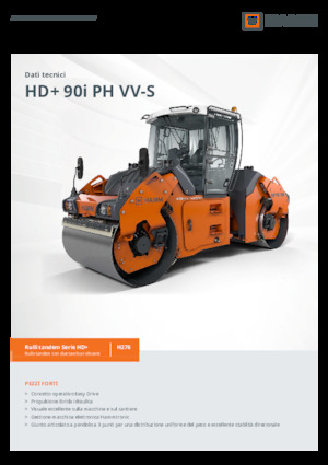 Tandem vibracijski valjci Hamm HD+ 90i PH VV-S