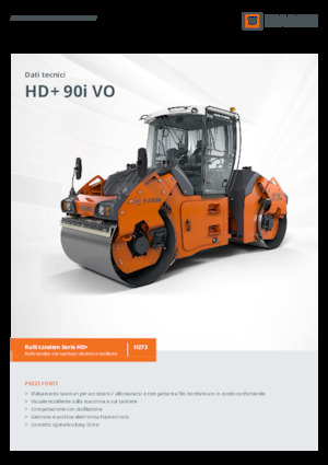 Tandem vibracijski valjci Hamm HD+ 90i VO