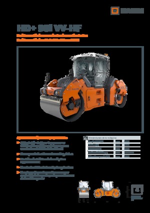 Tandem vibracijski valjci Hamm HD+ 90i VV-HF