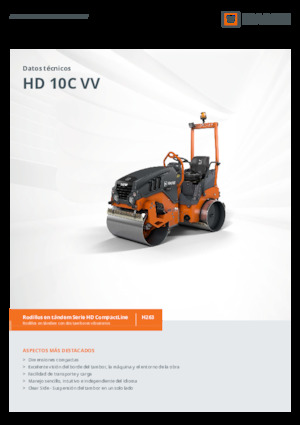 Tandem vibracijski valjci Hamm HD 10C VV
