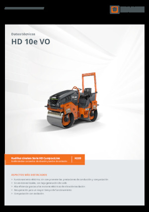 Tandem vibracijski valjci Hamm HD 10e VO