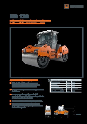 Tandem vibracijski valjci Hamm HD 128