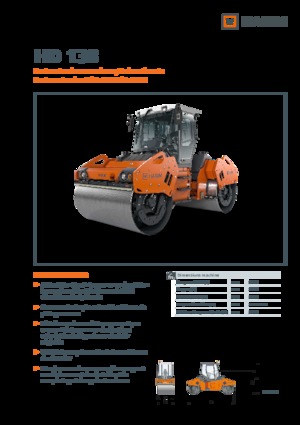 Tandem vibracijski valjci Hamm HD 138