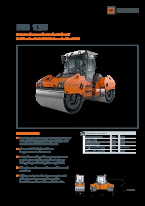 Tandem vibracijski valjci Hamm HD 138