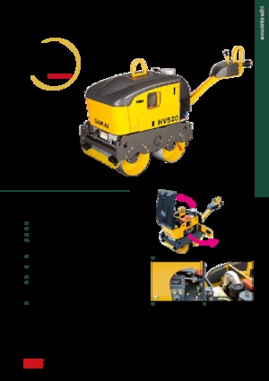 Tandem vibracijski valjci Sakai HV520
