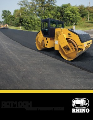 Tandem vibracijski valjci RHINO RCT100H