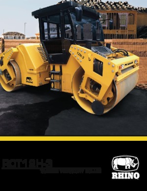 Tandem vibracijski valjci RHINO RCT12H3