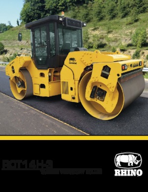 Tandem vibracijski valjci RHINO RCT14H3