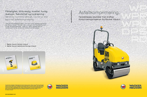 Tandem vibracijski valjci Wacker RD 27-120