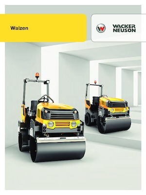 Tandem vibracijski valjci Wacker Neuson RD45-140 C
