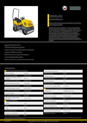 Tandem vibracijski valjci Wacker Neuson RD12L-90