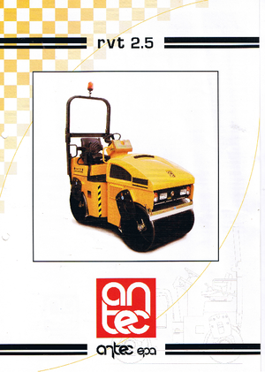 Tandem vibracijski valjci Antec RVT 2.5-12