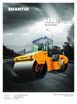 Tandem vibracijski valjci Shantui SRD12 