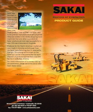 Tandem vibracijski valjci Sakai SW770HF