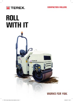Tandem vibracijski valjci Terex TV 900