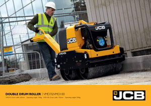 Tandem vibracijski valjci JCB-Vibromax VMD70
