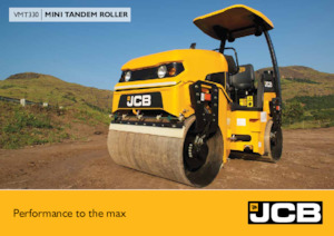 Tandem vibracijski valjci JCB VMT330
