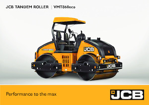 Tandem vibracijski valjci JCB VMT860