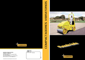 Tandem vibracijski valjci Lebrero VTA 202-100