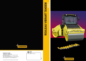 Tandem vibracijski valjci Lebrero VTA 80