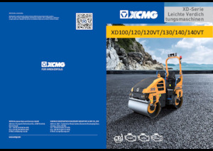 Tandem vibracijski valjci XCMG XD120