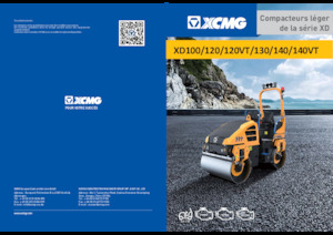 Tandem vibracijski valjci XCMG XD120