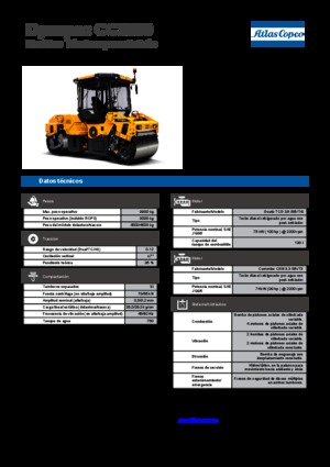 Tandem vibracijski valjci Dynapac CC 3300