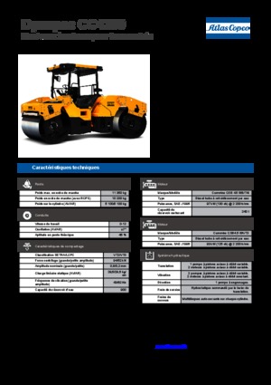 Tandem vibracijski valjci Dynapac CC 4200