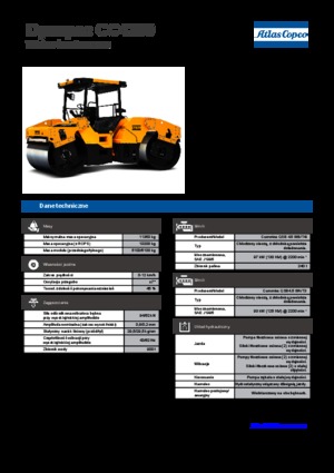 Tandem vibracijski valjci Dynapac CC 4200