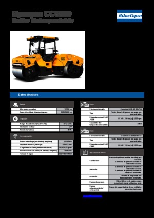 Tandem vibracijski valjci Dynapac CC 5200