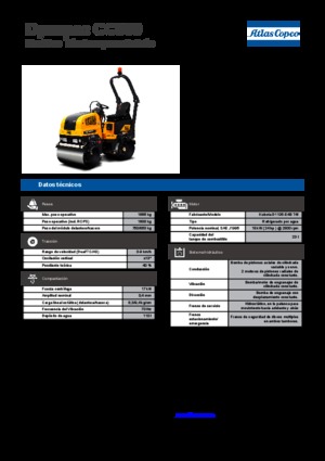 Tandem vibracijski valjci Dynapac CC 900