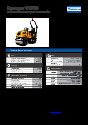 Tandem vibracijski valjci Dynapac CC 900