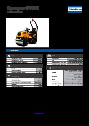 Tandem vibracijski valjci Dynapac CC 900