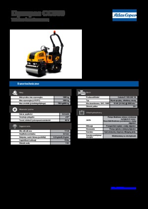 Tandem vibracijski valjci Dynapac CC 900