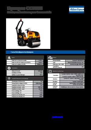 Tandem vibracijski valjci Dynapac CC 900 S