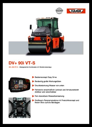 Kombinirani valjci Hamm DV+ 90i VT-S