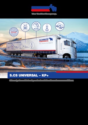 Poluprikolice sa zavjesama / ceradom Schmitz Cargobull S.CS UNIVERSAL-KP+