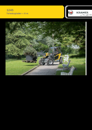 Teleskopski utovarivači Kramer 1245