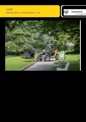 Teleskopski utovarivači Kramer 1245
