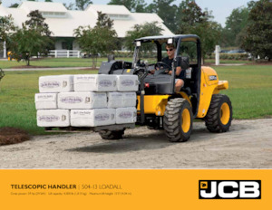 Teleskopski utovarivači JCB 504-13 