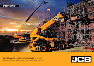 Rotirajući teleskopski utovarivači JCB 512-83R