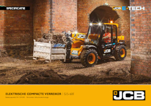 Električni teleskopski manipulatori JCB 525-60E Hi-Viz 